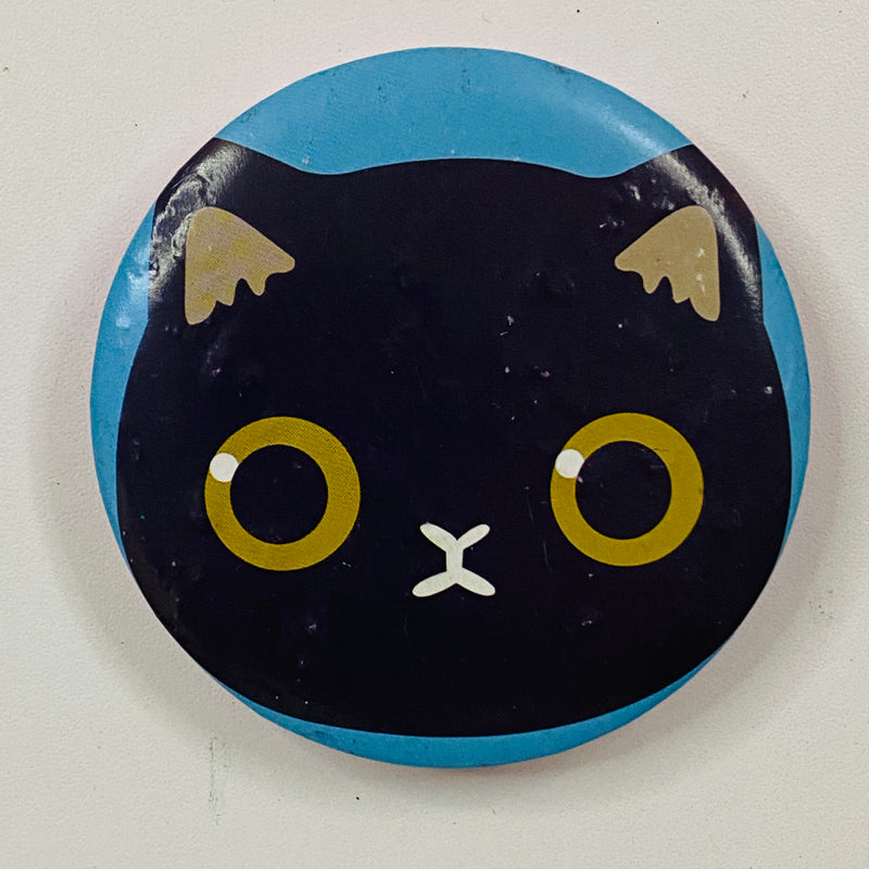 Espejo de Bolso Kawaii con Doble Espejo - Diseño Gatito Negro