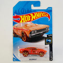 2019 Hot Wheels Treasure Hunt X-Raycers 69 Chevelle Chevrolet naranja PR5 Tarjeta Internacional