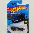 2020 Hot Wheels Treasure Hunt Batman Arkham Asylum Batmobile azul oscuro MC5