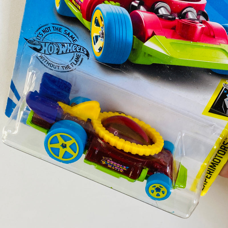 2020 Hot Wheels Treasure Hunt Experimotors Bubble Matic rojo 5SP
