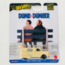 2024 Hot Wheels Premium Pop Culture Dumb and Dumber Mutt Cutts Van El Tonto y El Más Tonto beige texturizado Llantas de Goma RR Primera Edición