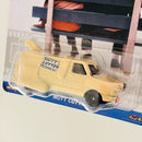 2024 Hot Wheels Premium Pop Culture Dumb and Dumber Mutt Cutts Van El Tonto y El Más Tonto beige texturizado Llantas de Goma RR Primera Edición