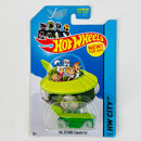 2014 Hot Wheels HW City Los Supersónicos The Jetsons Capsule Car verde 5SP Primera Edición