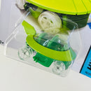 2014 Hot Wheels HW City Los Supersónicos The Jetsons Capsule Car verde 5SP Primera Edición
