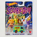 2022 Hot Wheels Premium Entertainment Scooby Doo The Mystery Machine turquesa Llantas de Goma RR base ZAMAC