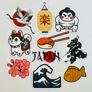 Set de 10 Stickers de Cultura Japonesa