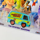 2022 Hot Wheels Premium Entertainment Scooby Doo The Mystery Machine turquesa Llantas de Goma RR base ZAMAC