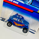 1998 Hot Wheels Volkswagen Baja Bug 835 azul metálico 5SP base ZAMAC