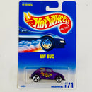 1997 Hot Wheels Volkswagen VW Bug 171 morado metálico 3SP base ZAMAC