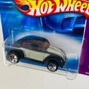 2008 Hot Wheels Team Volkswagen Beetle negro 5SP base ZAMAC Tarjeta Europea