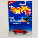 1996 Hot Wheels Porsche 911 590 rojo SB base ZAMAC