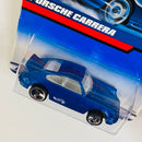 2000 Hot Wheels Porsche Carrera azul metálico 3SP base ZAMAC - Casting Corgi