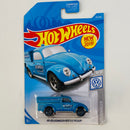 2019 Hot Wheels 49 Volkswagen Beetle Pickup celeste 5SP Primera Edición
