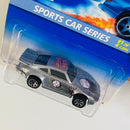 1996 Hot Wheels Sports Car Series Porsche 930 plata metálico 7SP base ZAMAC