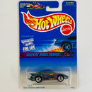 1997 Hot Wheels Rockin' Rods Series Porsche 930 verde metálico 5SP base ZAMAC