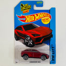 2015 Hot Wheels HW City Lamborghini Urus rojo metálico PR5 Primera Edición - Detalle Burbuja