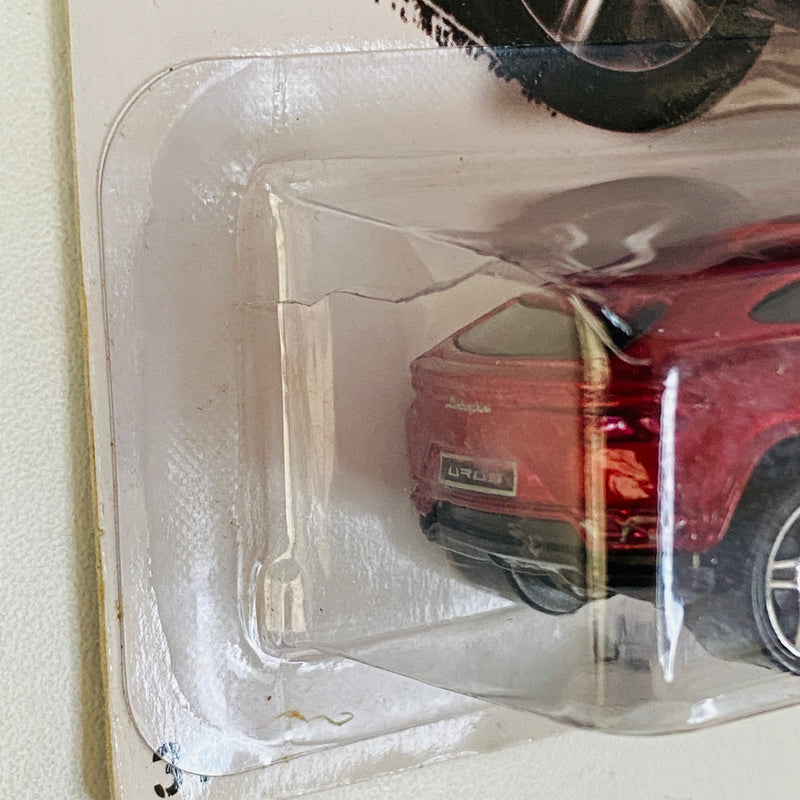 2015 Hot Wheels HW City Lamborghini Urus rojo metálico PR5 Primera Edición - Detalle Burbuja