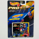 1997 Hot Wheels Pro Racing Premium NASCAR 1st Edition Ted Musgrave 16 Primestar Ford Thunderbird azul con rojo Llantas de Goma Goodyear