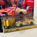 1998 Hot Wheels Pro Racing Gold Pit Crew Premium NASCAR Limited Edition Terry Labonte 5 Kelloggs Chevrolet Monte Carlo dorado Llantas de Goma Goodyear con Toolbox