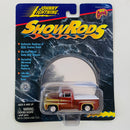 1999 Johnny Lightning Show Rods George Barris Wild Kat 1954 Ford F-100 Pickup rojo Llantas de Goma