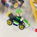2026 Hot Wheels Mario Kart Luigi Standard Kart verde MK