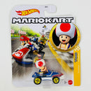 2026 Hot Wheels Mario Kart Toad Sneeker rojo con azul MK