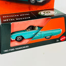 2025 Matchbox Moving Parts 1963 Ford Thunderbird celeste Primera Edición
