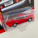 2021 Johnny Lightning Classic Gold Limited Edition 1/15,100 1989 Lotus Esprit rojo Llantas de Goma