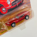 1997 Johnny Lightning Classic Customs Limited Edition 1/12,500 Chevrolet 1965 Corvette Mako Shark rojo Llantas de Goma