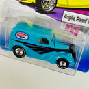 2000 Hot Wheels Premium Special Edition ISCA Auto Show Exclusive Anglia Panel Truck Ford turquesa Llantas de Goma RR