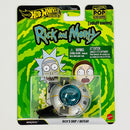 2026 Hot Wheels Premium Pop Culture Adult Swim Rick and Morty Rick's Ship plata metálico Base Metal