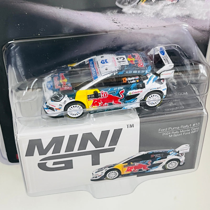Ford Puma Rally1 M-SPORT ミニカー 2025 PRE-ORDER 2026) MINI GT-Ford Puma Rally1 #55 M-Sport Ford WRT 2025