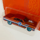 2021 Hot Wheels 53rd Anniversary Orange and Blue Colección Set de 5 - 64 Chevy Chevelle, Custom 56 Ford Truck, Custom 62 Chevy Pickup, Twin Mill II, Custom Cadillac Fleetwood