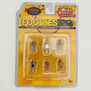 2025 American Diorama MiJo Exclusives 1:64 Limited Edition Foodies Figuras Diorama Food Truck y Comensales