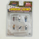 2025 American Diorama MiJo Exclusives 1:64 Limited Edition Curbside Crowd Figuras Diorama Escena Urbana