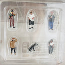 2025 American Diorama MiJo Exclusives 1:64 Limited Edition Curbside Crowd Figuras Diorama Escena Urbana