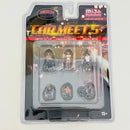 2026 American Diorama MiJo Exclusives 1:64 Limited Edition Car Meet 5 Figuras Diorama Encuentro de Autos
