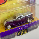 2005 Jada D-Rods 37 Ford morado con plata Llantas de Goma