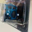 2018 Hot Wheels Collector Edition Mail-In Exclusivo K-Mart Custom 38 Ford C.O.E. azul spectraflame Redline Llantas de Goma RR base ZAMAC - Detalle Rotura en Burbuja