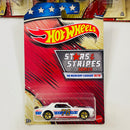 2020 Hot Wheels Stars & Stripes Colección Set de 10 - AMC Javelin AMX, 71 Plymouth Hemi Cuda, 64 Pontiac GTO, 68 Hemi Barracuda, Chevy Blazer 4x4, 68 El Camino Chevrolet y más