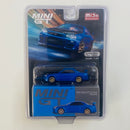 2023 Mini GT MiJo Exclusives 1:64 Limited Edition 1/7200 Nissan Skyline GT-R R34 Top Secret 531 azul bayside Llantas de Goma