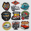 Set de 10 Stickers de Autos Clásicos Hot Rods y Cultura Custom