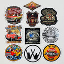 Set de 10 Stickers de Autos Clásicos Hot Rods y Cultura Custom