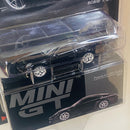 2023 Mini GT MiJo Exclusives 1:64 Limited Edition 1/3000 Porsche 911 GT3 Touring 606 negro Llantas de Goma