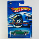 2006 Hot Wheels 1968 Mercury Cougar 182 verde metálico 5SP