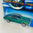 2006 Hot Wheels 1968 Mercury Cougar 182 verde metálico 5SP