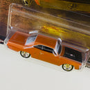 2025 Hot Wheels Premium Fast & Furious Rápidos y Furiosos 1970 Custom Plymouth Roadrunner naranja metálico Llantas de Goma RR Primera Edición