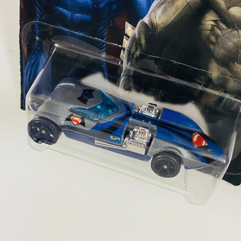 2016 Hot Wheels Batman v Superman Colección Set de 7 y CHASE - Twin Mill, Rockster, Mad Manga, Covelight, Muscle Tone, Power Pistons, Tantrum, Overbored 454 CHASE de Edición Limitada