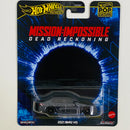 2025 Hot Wheels Premium Mission Impossible Dead Reckoning 2021 BMW M5 negro metálico Llantas de Goma RR Primera Edición