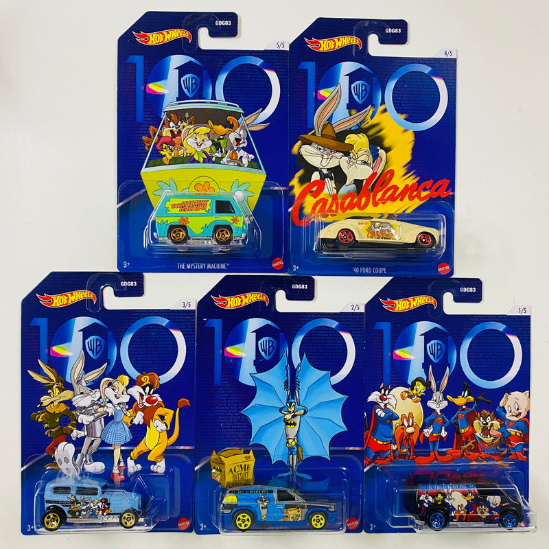 2023 Hot Wheels Warner Bros 100th Anniversary Looney Tunes Colección S